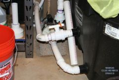 Overflow plumbing example #4