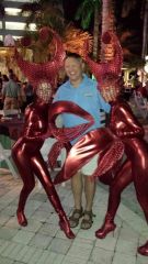 Doug & The lobster babes At MACNA 2013 (Medium)